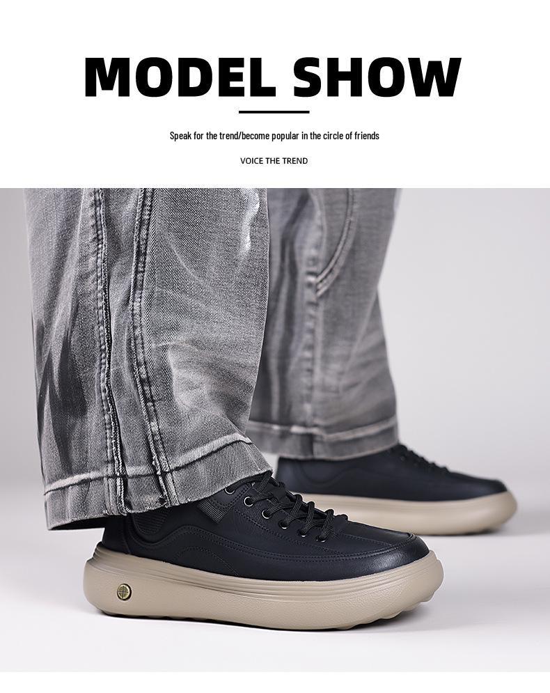Men's Lightweight Retro Sneakers - 2025 Autumn/Winter Collection: Breathable, Soft Sole Outdoor Casual Sports Shoes