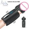 Male Glans Stimulate Massager 10 Modes Penis Delay Trainer Vibrator Rotate Masturbator Automatic Oral Climax Sex Sex Toy For Men