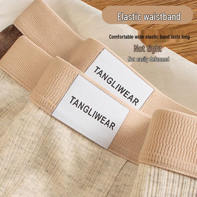 FitonTon Men's 10A Antibacterial Breathable Cotton Boxer Briefs