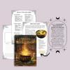Spot Witch's Recipes A5 Spiral Planner Notebook for Travelers