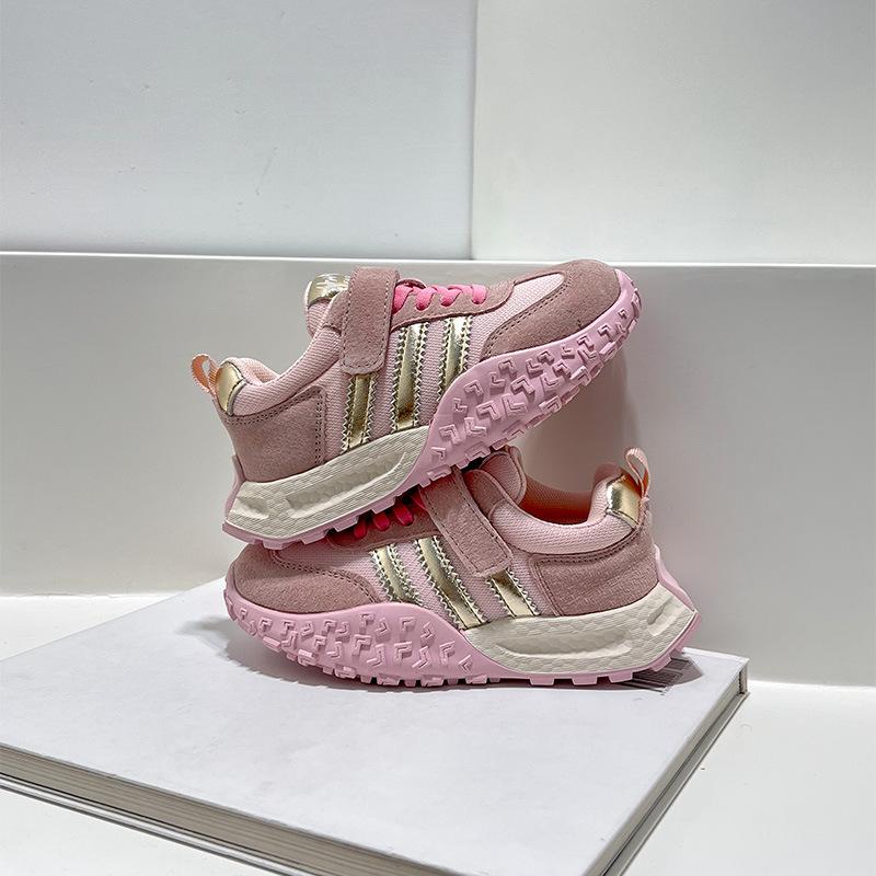 Children's Sports Shoes 2025 Spring New Boys' Dad Shoes Soft-soled Casual Shoes Girls' Moral Training Shoes Baby Shoes