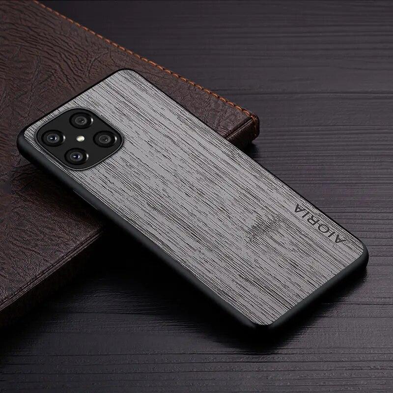 

Чохол для Honor X8 принципиально бамбукове дерево з малюнком Шкіряний чохол для телефону Luxury coque для huawei honor x8 case capa Honor X8 світло-сірий колір