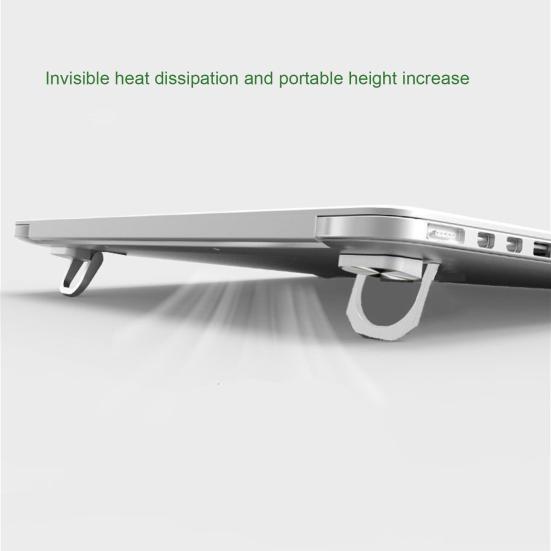 Laptop Stand Foldable Raise Tablets Strong Non-slip Load-bearing Cooling Support Foldable Stainless Laptop Holder Laptop Accessory