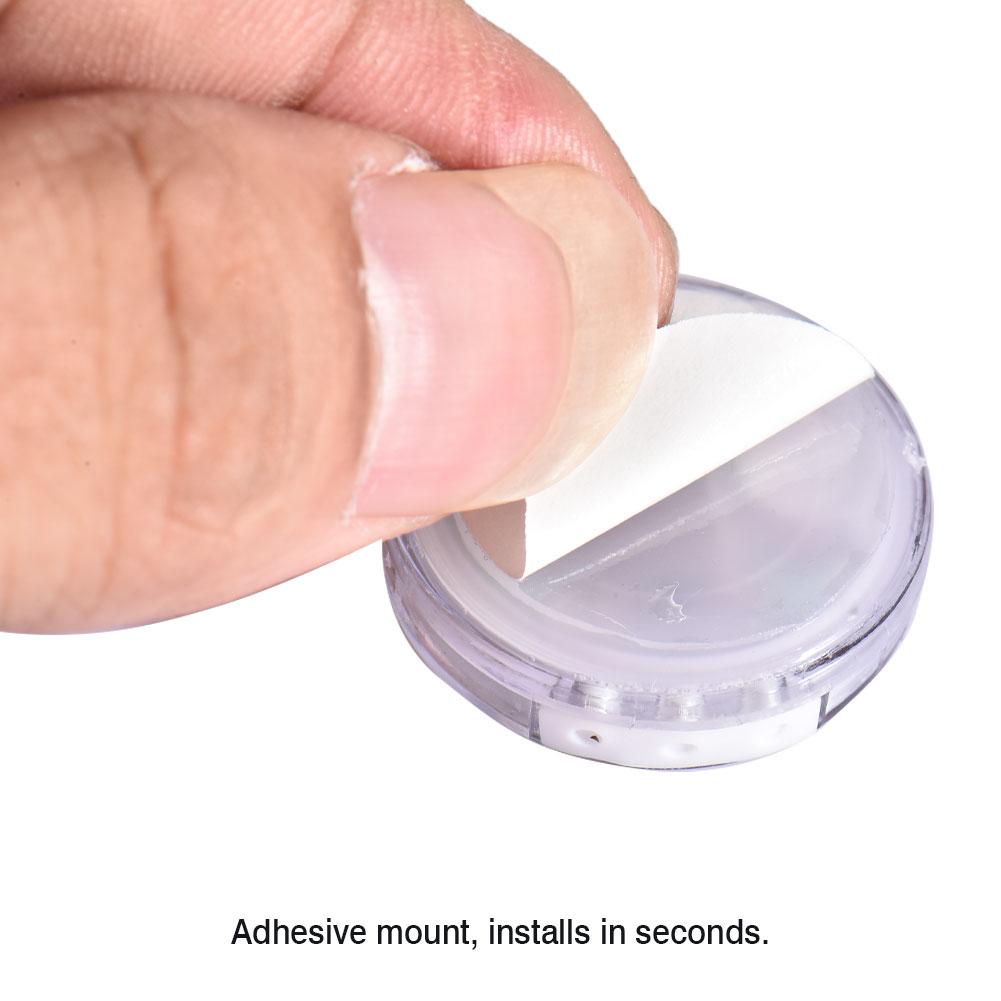 Mini Digital Thermometer Universal Indoor Outdoor Waterproof Temperature Monitor Gauge Home Wall Motorcycle Self-adhesive