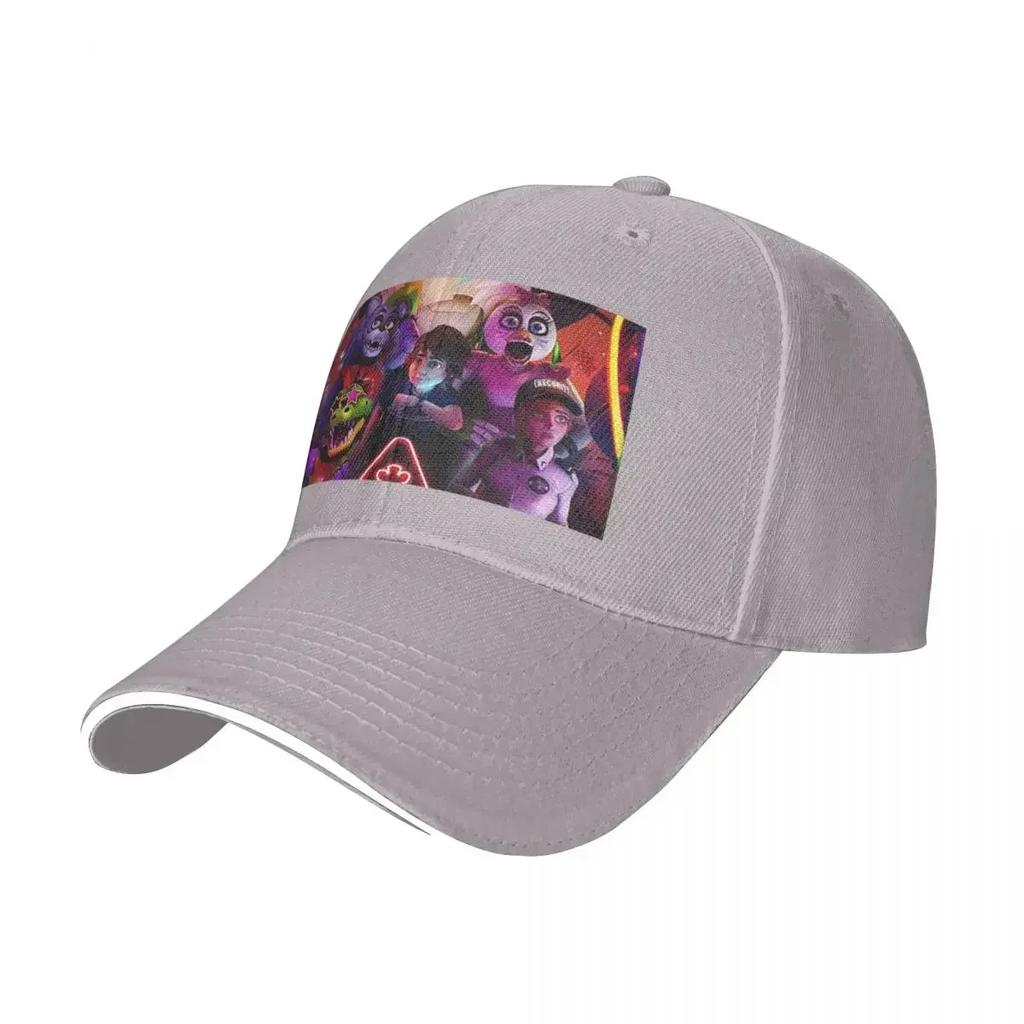 FNAF Movie Poster Baseball Cap cute Trucker Hat Hat Beach Golf Women Unisexs