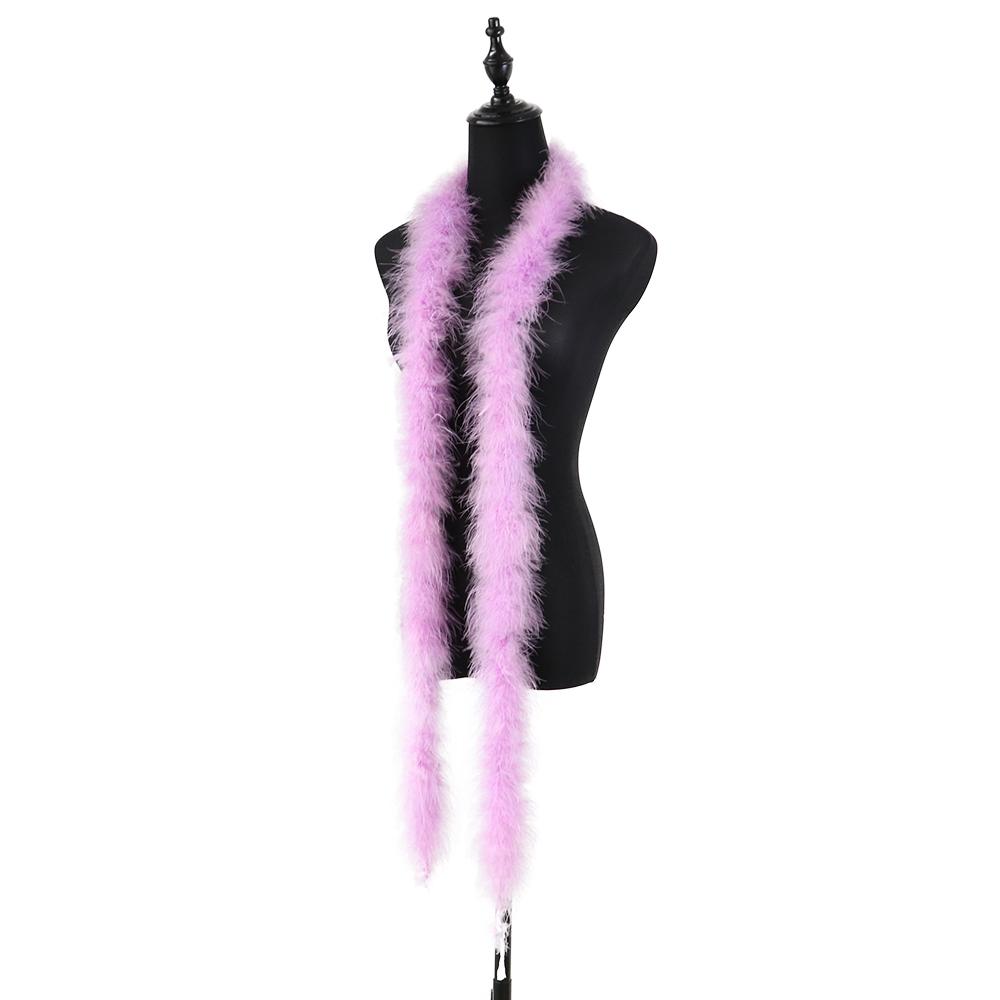 2Meters Colorful Marabou Turkey Feathers Boa 20G High Quality Plumes Shawl For Home Party Wedding Dress Decoration Feather Scarf