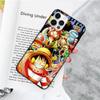 JW59 One Piece Anime Black Soft Case for Samsung Note 20 Lite S24 Ultra S23 A03 A05 A06 A11 A71 A15 A16 A13 A24 A25 A33 A52 A53 A50 M55 M35 Plus