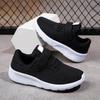 Children Athletic Sneakers Lightweight Breathable Mesh Upper Slip Resistant Soft Sole Hook and Loop Closure Kids Running Shoes for Everyday Wear