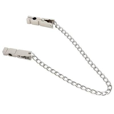 1 Pcs Silver Clamps with Chain Clip Adjustable Body Jewelry