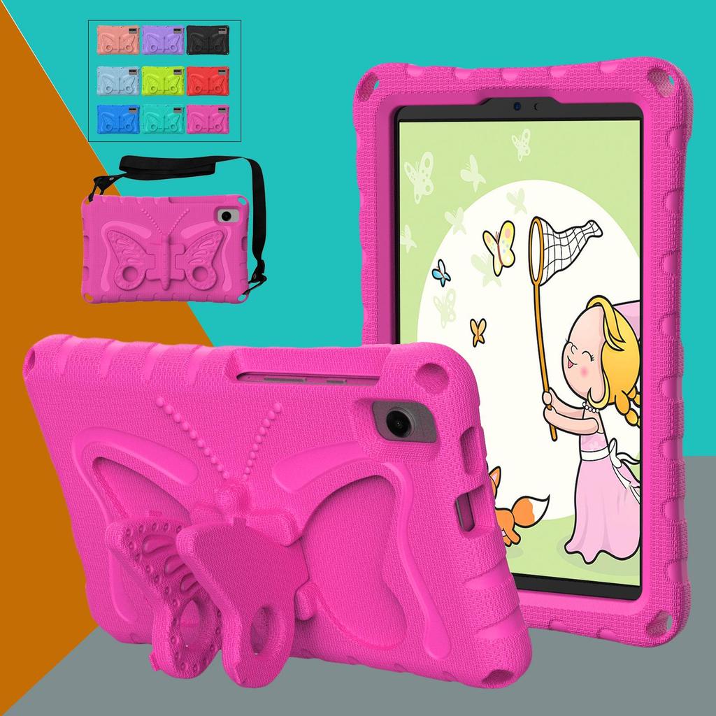 Anti-Fall Protective Case for Tab A11 A7 Lite T220 A9 T290 with Small Butterfly Bracket