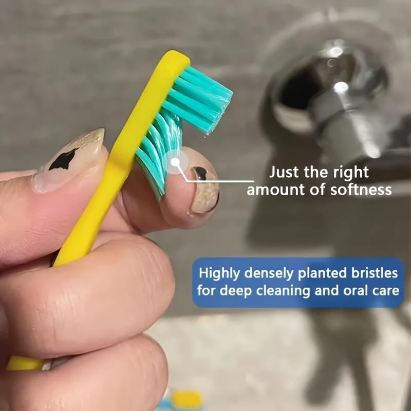 5 Stück Mundpflege Zahnbürste Tragbar Dentalreinigung Weiche Borsten Interdentalzahnbürste Mundhygiene Für Erwachsene Tiefenreinigung