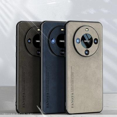 Leather Camera Shockproof Protective Cover for Huawei Honor X9B 5G X9 A X8A X6A Silicone  Bumper Protection Case
