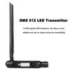 ABUO-3Pin XLR Transmitter 2.4Ghz Wireless ISM Sgnal For Disco LED Stage PAR Effect Lights