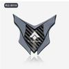 Suitable for Haobo HT/GT/HL automotive metal decorative sticker 3D three-dimensional body C pillar shield badge rear logo