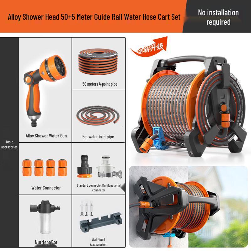 Yunduo High-Pressure Car Wash & Garden Hose Kit