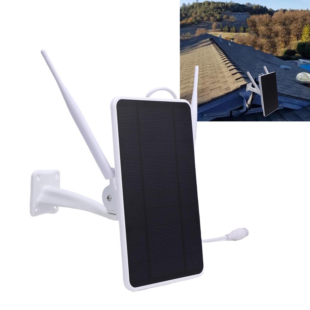 6W Solar Powered Modem Router   Endurance IP66 Water Proof 4G WiFi Solar Router Repeater for Outdoor