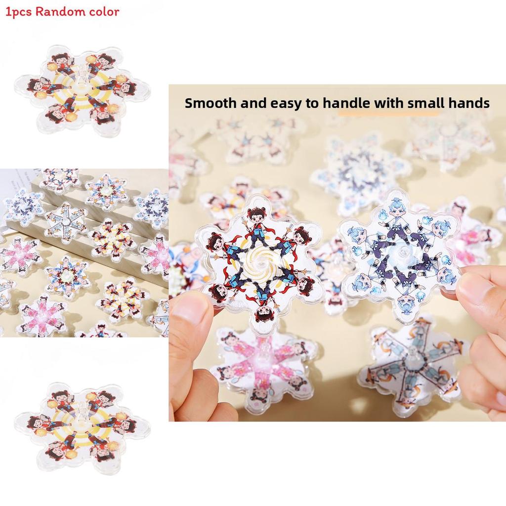 Nezha Space Spinner Toy With Plastic Material For Kids Preschool And School Gift