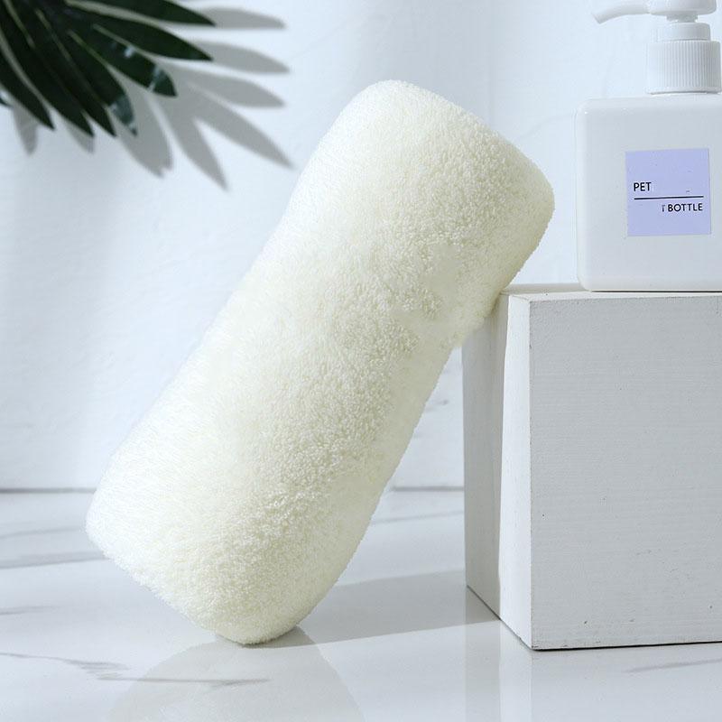 

МОДА 3pecs Face Towel Високотонкий абсорбуючий рушник з мікрофібри високої щільності Кораловий флісовий рушник Quick Dry Clean Face Soft Absorbent Towel Hook Up 35x73cm світло-жовтого кольору