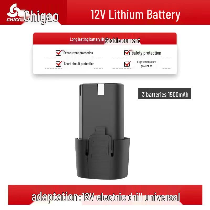 Dayi Tools: Universal Lithium Battery Pack with Drill, Electric Wrench, Hammer, Angle Grinder, and Charger Accessories.