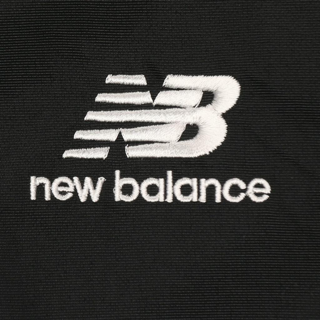 New Balance Velvet Jackets Unisex Black Stand Collar Moderate 5QB42183-BK