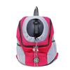 Portable Pet Carrier Backpack Breathable Mesh Dog Front Pack Double Shoulder Bag For Outdoor Travel Walking