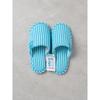 Daiso Cool SuMmer Frottee-Streifen Hausschuhe 230 250 Mm Blau Grün