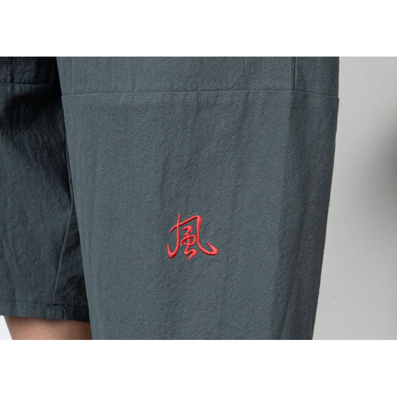Men'S Linen Shorts Solid Color Loose Straight-Leg Beach Pants Cotton-Linen Plus SizeTrousers
