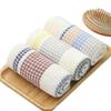 2023 Pure Cotton Waffle Gauze Face Towel - Solid Color Daily Essential
