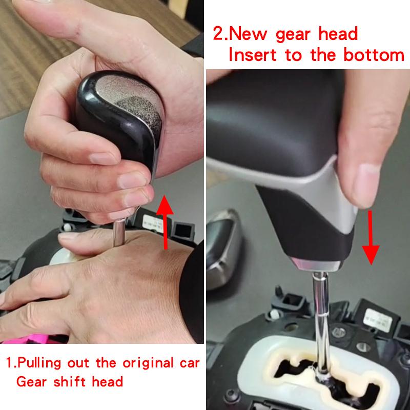 Pour Dodge Caliber Avenger Journey Fiat Fierce Cuir Voiture Levier de Vitesse Pommeau de Levier de Vitesse Poignée Stick Transmission Automatique