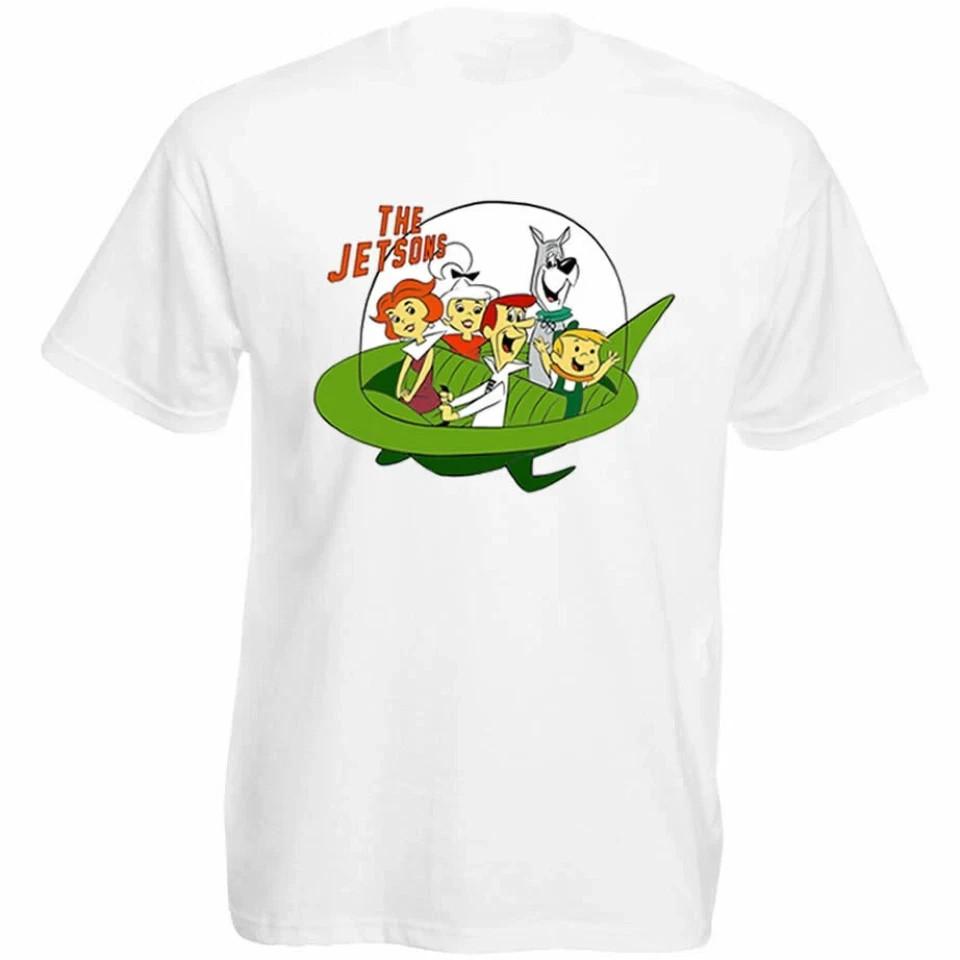 The Jetsons Shirt - The Jetsons Cartoon T-Shirt Unisex White Size S-2XL Unisex T-Shirt XXXL