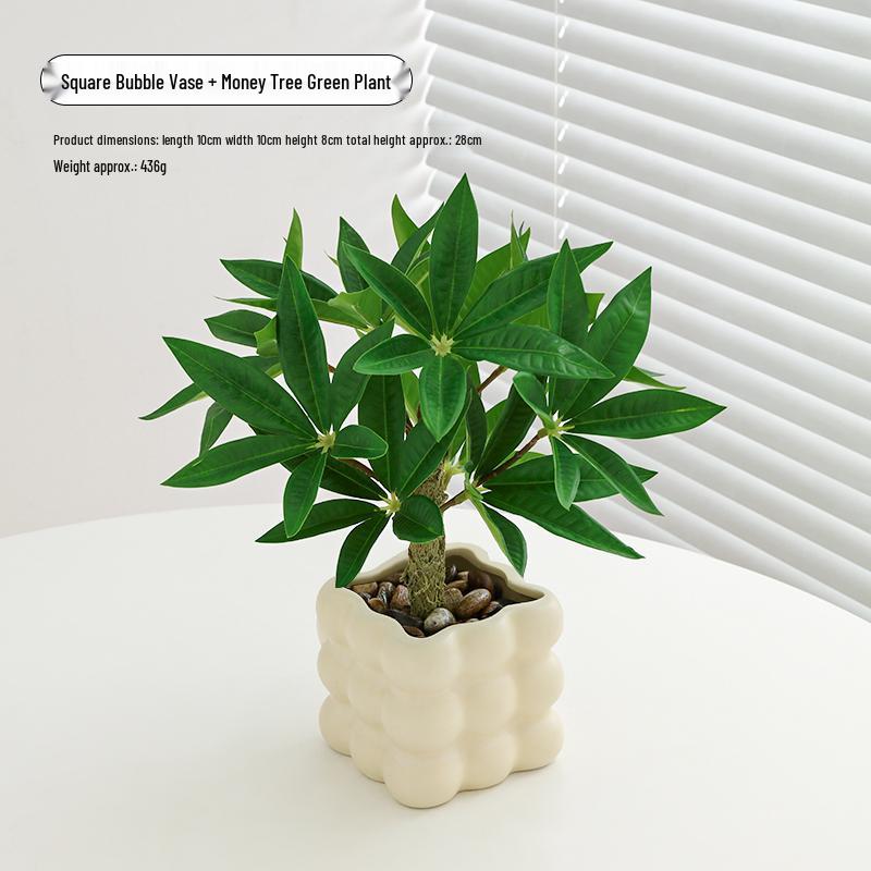 Artificial Bionic Potted Plant for Living Room Table or TV Cabinet