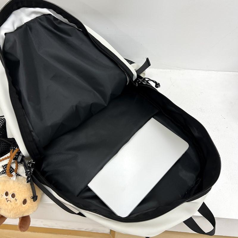 Schoolbag Male Backpack Wholesale, Tooling Style Junior High School Student Schoolbag, Trendy Street Photography Casual Backpack