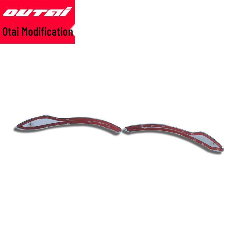 14-18 Rearview Mirror Cover Trim with Anti-Scratch Strip