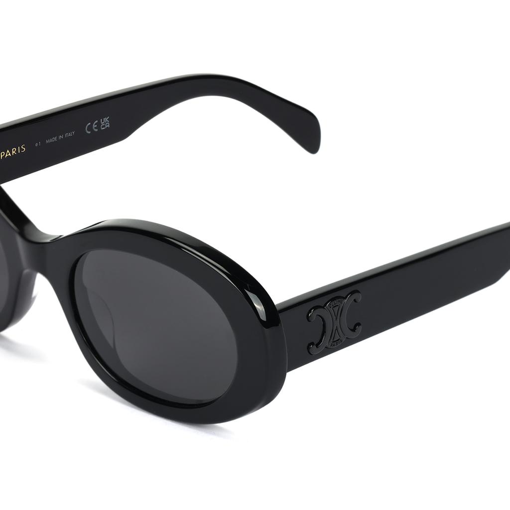 Celine Triomphe 01 UV Protection Black Frame Irregular Sunglasses Women sunglasses CL40194U-05A