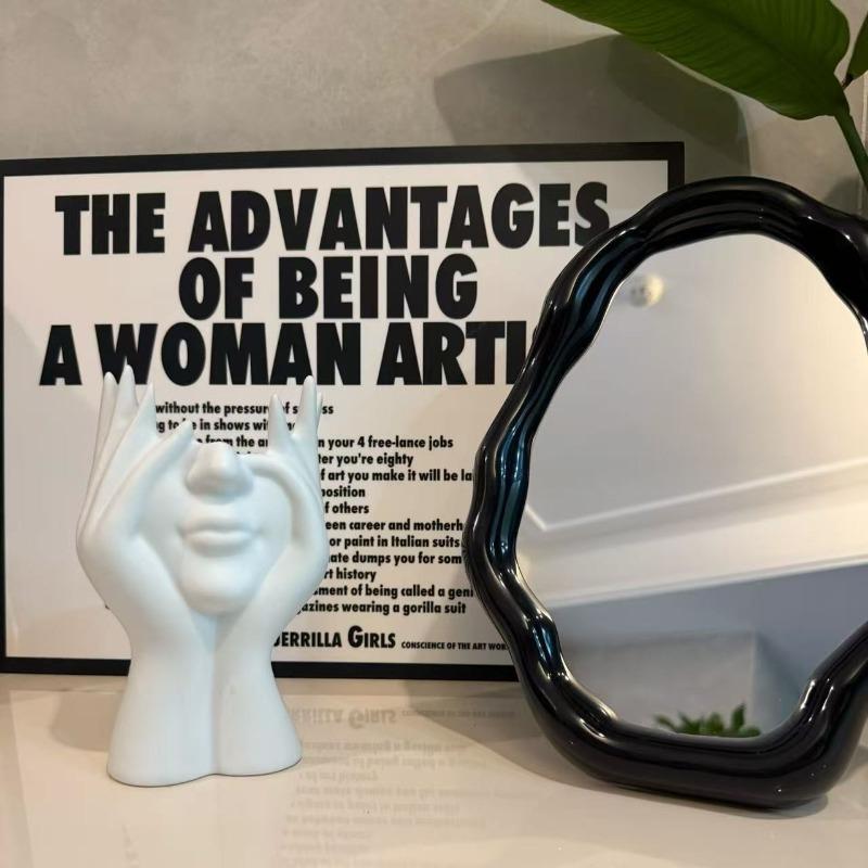 Kreative Büroartikel in Form von menschlicher Körperkunst - Multifunktionaler Schreibtisch-Aufbewahrungs-Stifthalter, Make-up-Pinselhalter, Dekorationsartikel