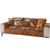 Sofa Cushion Winter Thickened Plush Seat Cushion Simple Cartoon Non-Slip Leather Sofa Cover  New Cover Towel