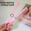 Professional Spining Cutting Comb with Bearing Anti-static Barber Comb  for Barbers