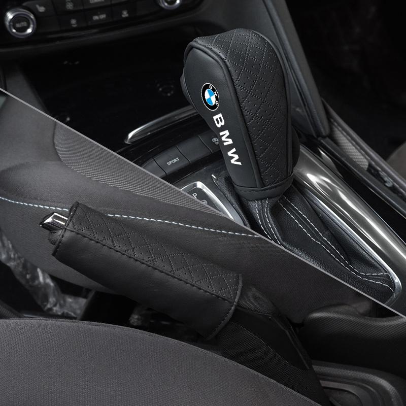 Car Shift Handle Cover Non-slip Wear-resistant For BMW M Power Performance M3 M5 X1 X2 X3 X5 E30 E36 E39 E46 E87 E91 E90 E60 E82 Pdzp71