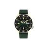 5 Series Sports Casual Minimalist Couple Watch Mechanical Movement Silicone Strap Unisex Watches Green SRPG73K1