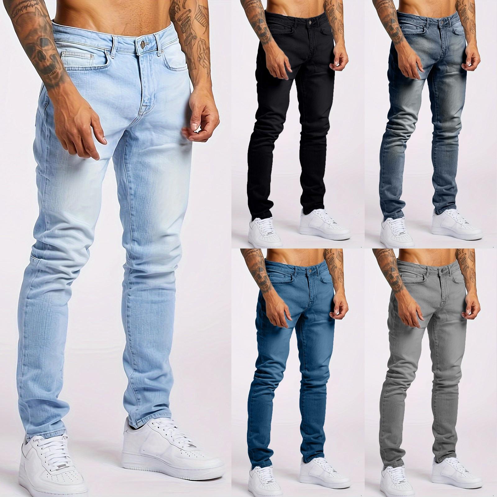 

Мужские джинсы Casual Trend Slim Fit с карманами 28