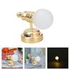 Sconce Bedroom Wall Lamp Miniature Furniture Model Doll Houses Accessory Realistic Lighting Toy Playset 1:12