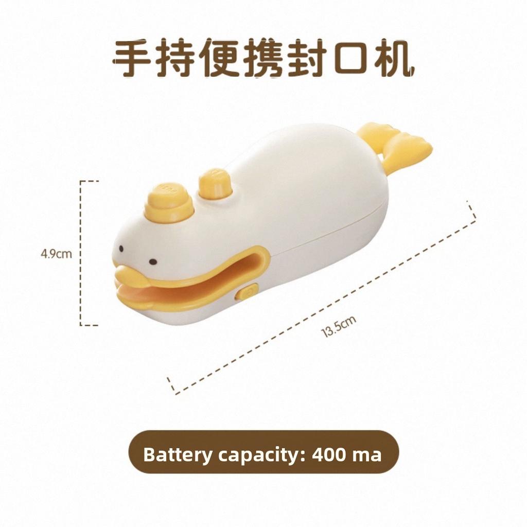 Portable Mini Vacuum Food Sealer for Home Use Handheld Plastic Bag Sealer Snack Sealing Machine