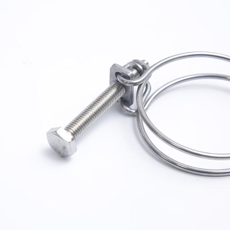 304 Stainless Steel Double Wire Hose Clamp