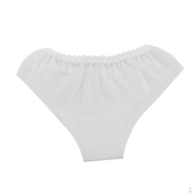 Ropa para muñecas BJD SD Dollfie en color blanco sólido a escala 1/6