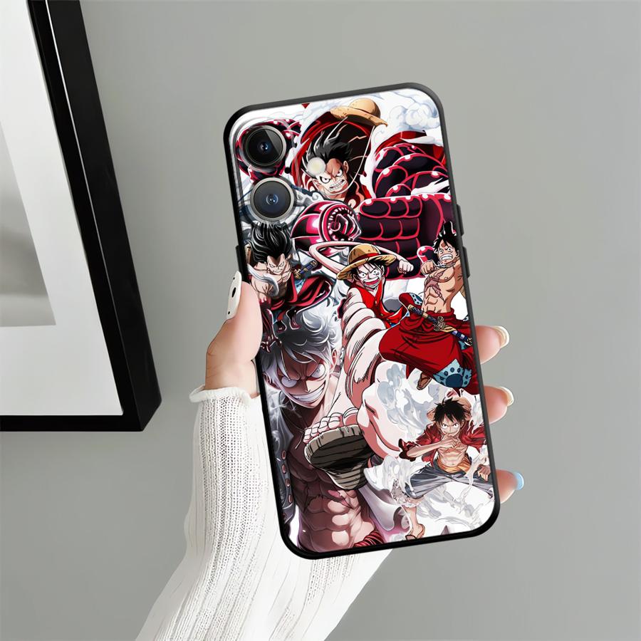 Custodia Fresca con Personaggio Anime per iPhone 18 12 13 Mini 11 15 Plus 17 16 Pro Max 17Air X XS XR 7 8 SE 14 Cover Posteriore Morbida per Telefono