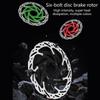 Center Lock Hydraulic Disc Brake Rotors 160mm Central Locking Bicycles Disc Brake Rotors for Road Bike Mountain Bike Rotors