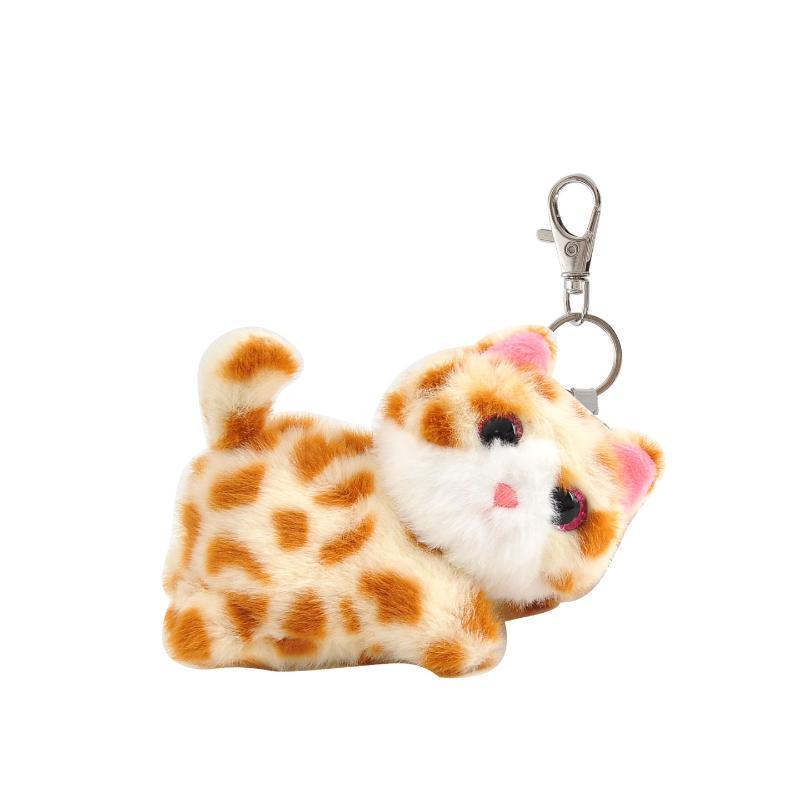 Cartoon Cat Plush Pendant Decoration Stuffed Doll Keychain Cute Bag Charm Doll Plush Boys & Girls Birthday Gift