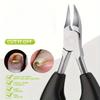 1pc Toe Nail Clippers Professional Hawkbill With Nail Pick Trimmer For Ingrown Toenails Paronychia Cutter Unisex Foot Care Tool