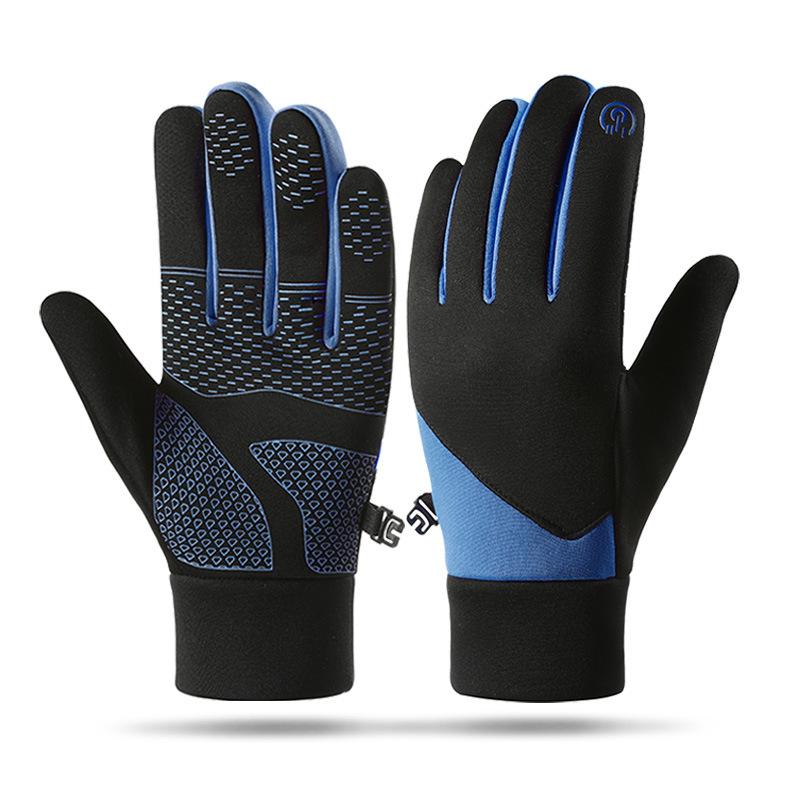 Warm Gloves Outdoor Sports for Men and Women, Fashionable Riding,wind-proof, Water-proof, Touch Screen, Slip and Wear-resistant