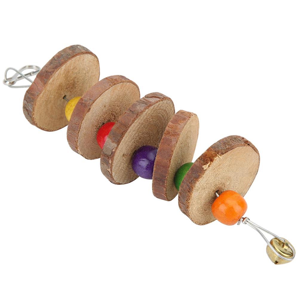 

Pet Wooden Rabbit Chinchilla Hamster Guinea Pig Teeth Grinding String Chewing Exercise Toy